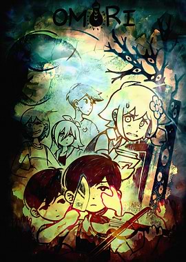 Omori Game Illustration
