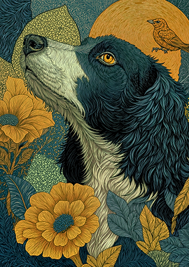 Springer Spaniel and The Bird