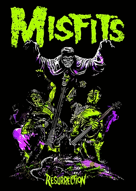 Misfits Resurrection Band Poster
