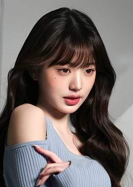 Portrait of a young woman