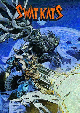 Swat Kats Cartoon Painting