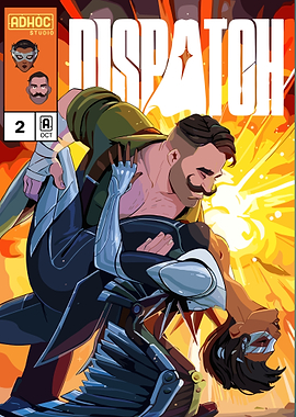 Dispatch Comic Book Cover Art