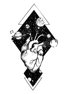 Anatomical Heart in Space