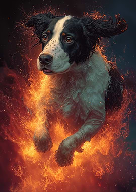 Fiery Springer Spaniel