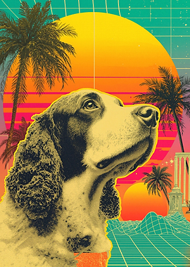 Retro Springer Spaniel