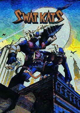 Swat Kats Cartoon Art