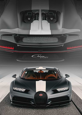 Bugatti Chiron Sport Car