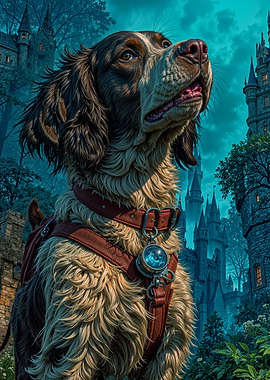 Dreamy Springer Spaniel