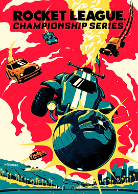 Rocket League Championship Series Poster