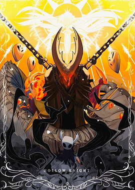 Hollow Knight Radiance Digital Art