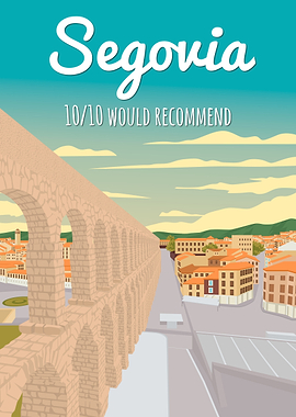 Segovia Spain Poster