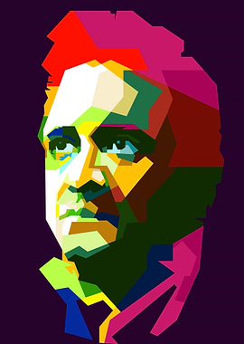 Country Folk Song Singer Pop Art