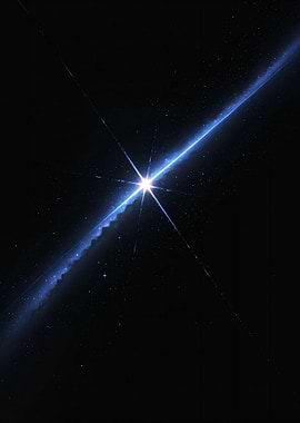 Bright Star in Dark Space