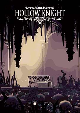 Hollow Knight Resting Grounds Illustration
