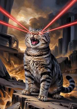Laser Cat Apocalypse