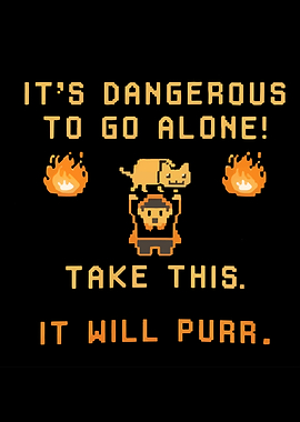 It's Dangerous to Go Alone, Cat
