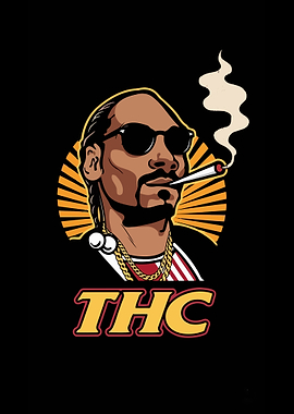 Snoop Dogg THC Illustration