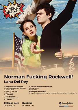 Lana Del Rey Album Cover