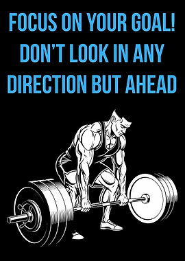 Focus on Your Goal Gym Motivation