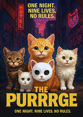 The Purrrge: Feline Movie Parody