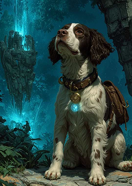 Adventurous Springer Spaniel
