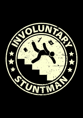 Involuntary Stuntman Stairway Fall