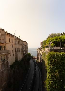 Coastal Road in Italy