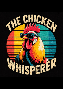 The Chicken Whisperer Retro Design