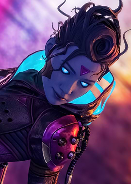 Apex Legends Wraith character portrait