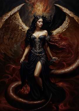 Daughter of Serpent Flame Lilith