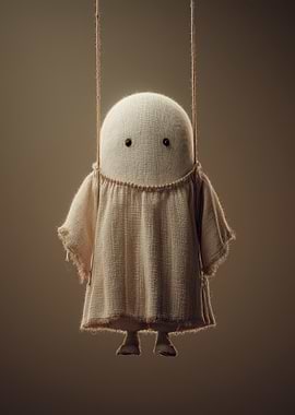 Hanging Fabric Doll