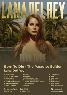Lana Del Rey - Born To Die