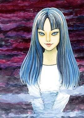 Tomie's Enigmatic Gaze