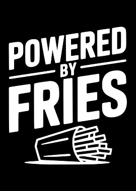 Powered by Fries Graphic