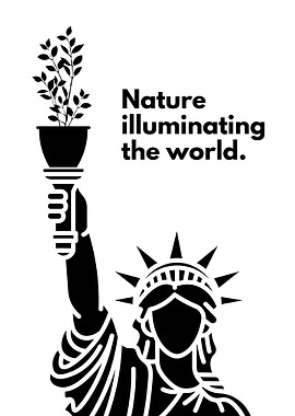 Nature illuminating the world