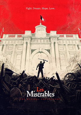 Les Misérables Musical Phenomenon Poster