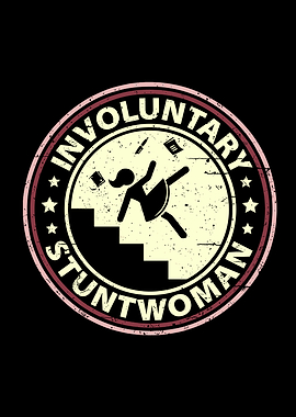 Involuntary Stuntwoman Stairway Fall