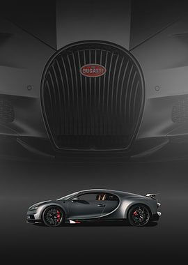 Bugatti Chiron poster