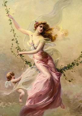 The Swing by Edouard Bisson