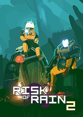 Risk of Rain 2 Game Cover Art