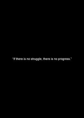Struggle and Progress Quote