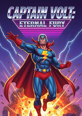 Captain Volt: Eternal Fury Comic Cover