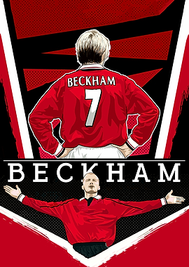 David Beckham Illustration