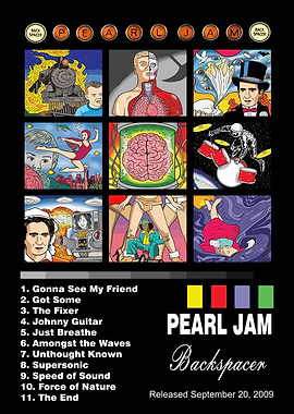 Pearl Jam Backspacer Album Art