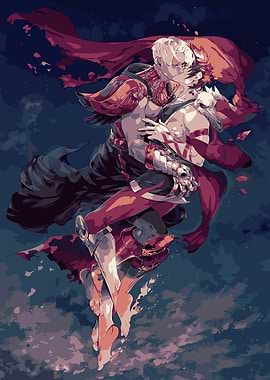 Embracing Figures in Fantasy Art