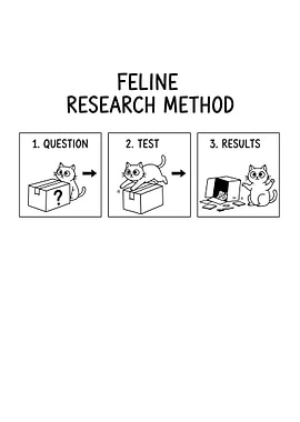 Feline Research Method Comic