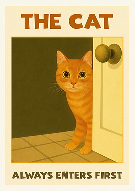 The Cat Always Enters First