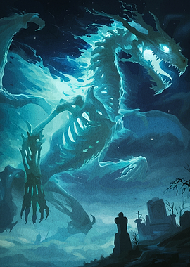 Spectral Dragon in Graveyard