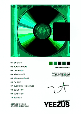 Yeezus Album Cover Art