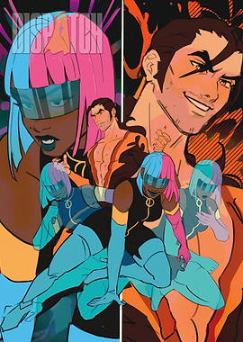 Dispatch Comic Book Cover Art